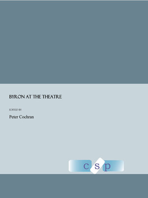 cover image of Byron at the Theatre